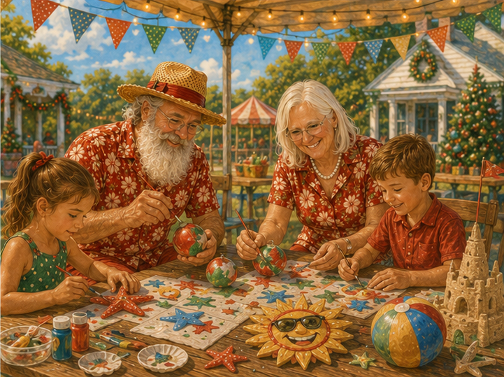 Seasonal fun, crafts, and surprises throughout the event.
