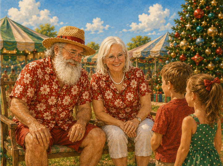 Say hello, share a smile, and make a new Christmas memory.